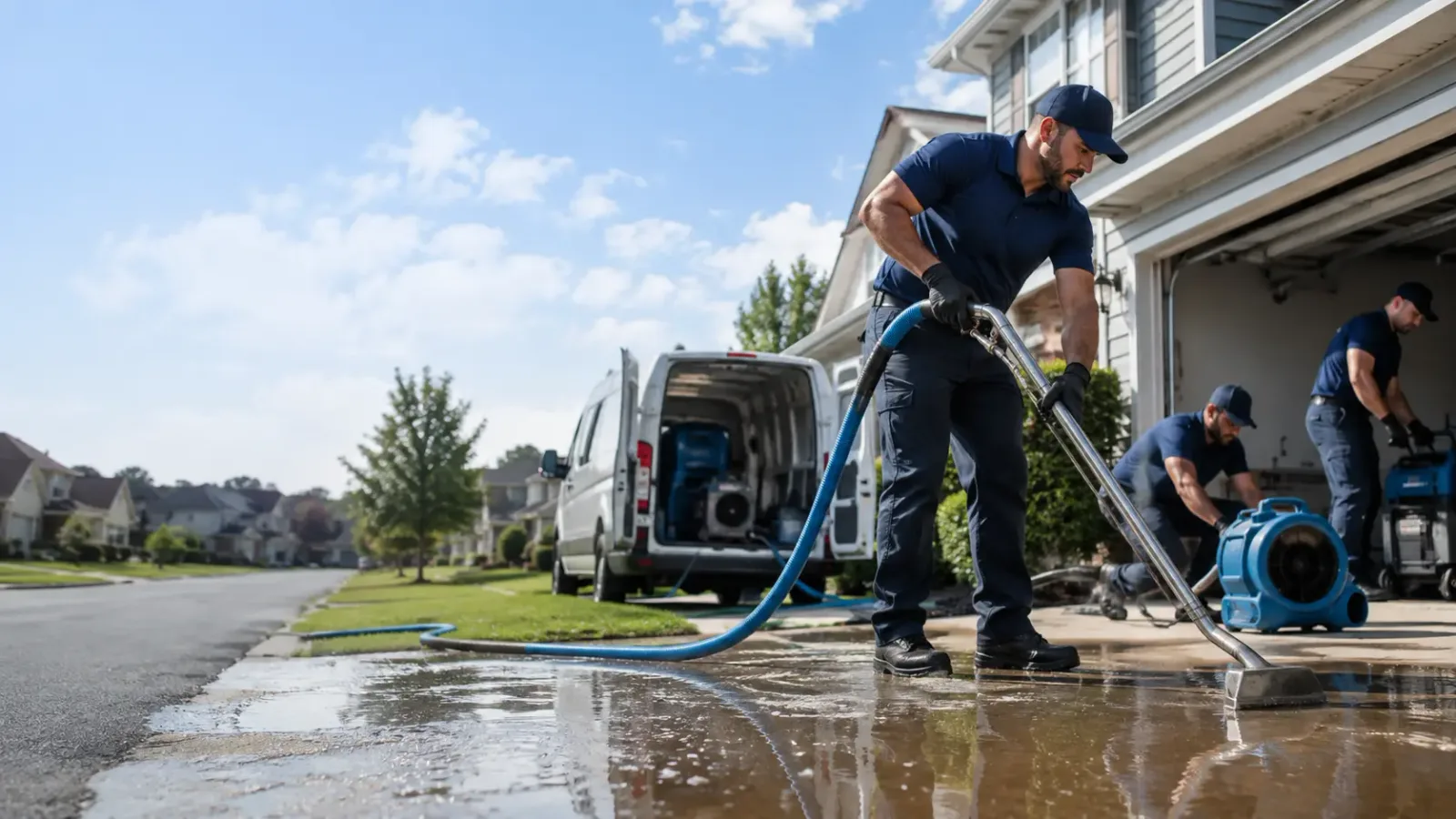 Flood Damage Restoration in Fayville, MA
